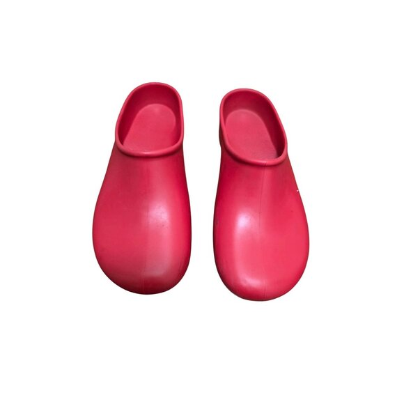 Sloggers Red Women's Waterproof Garden Clogs Size 7 - Picture 1 of 7